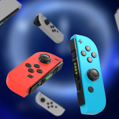 Контролер Techsuit THSWC за Nintendo Switch / Switch OLED / Switch Lite, Червено Синьо