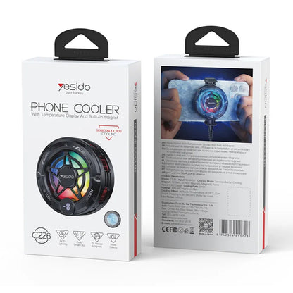 Cooler Gaming Telefon Yesido C226, Сив