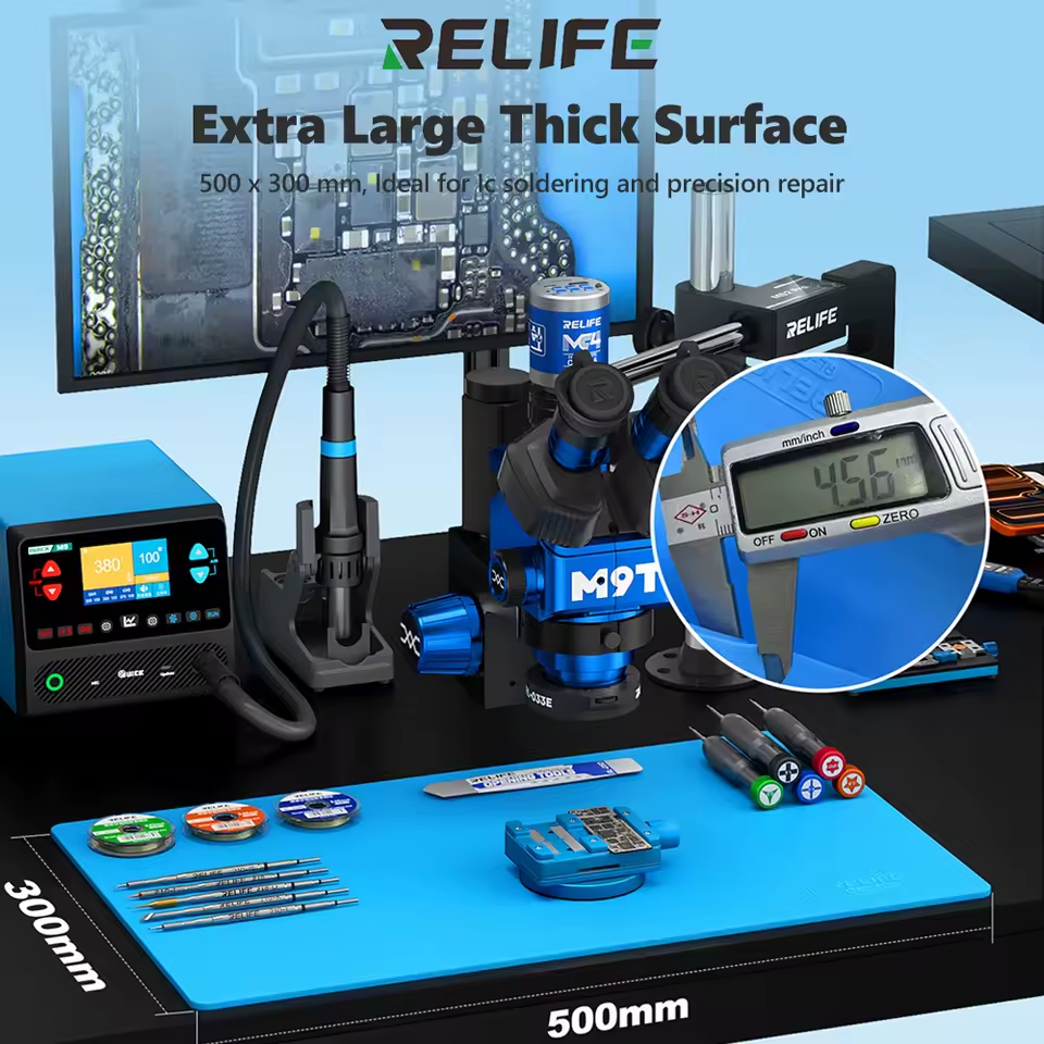 Килим за сервиз Relife RL-004DS, 500мм x 300мм, Син