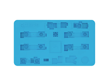 Килим за сервиз Relife RL-004FA, 500мм x 350мм, Син