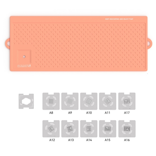 Килим за сервиз RF4 RF-PO32 с BGA мрежа (Модел A8 - A17), 50см x 20см