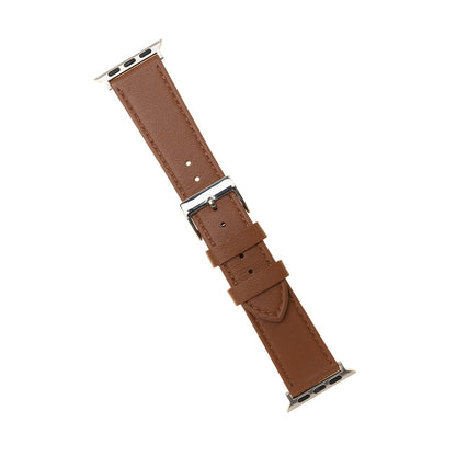 Каишка Fixed Leather за Apple Watch 49mm / 46mm / 45mm / 44mm / 42mm Series, Кафява