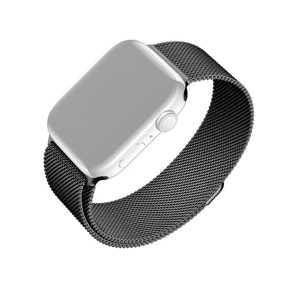 Каишка Fixed Mesh за Apple Watch 42mm / 41mm / 40mm / 38mm Series, Черна