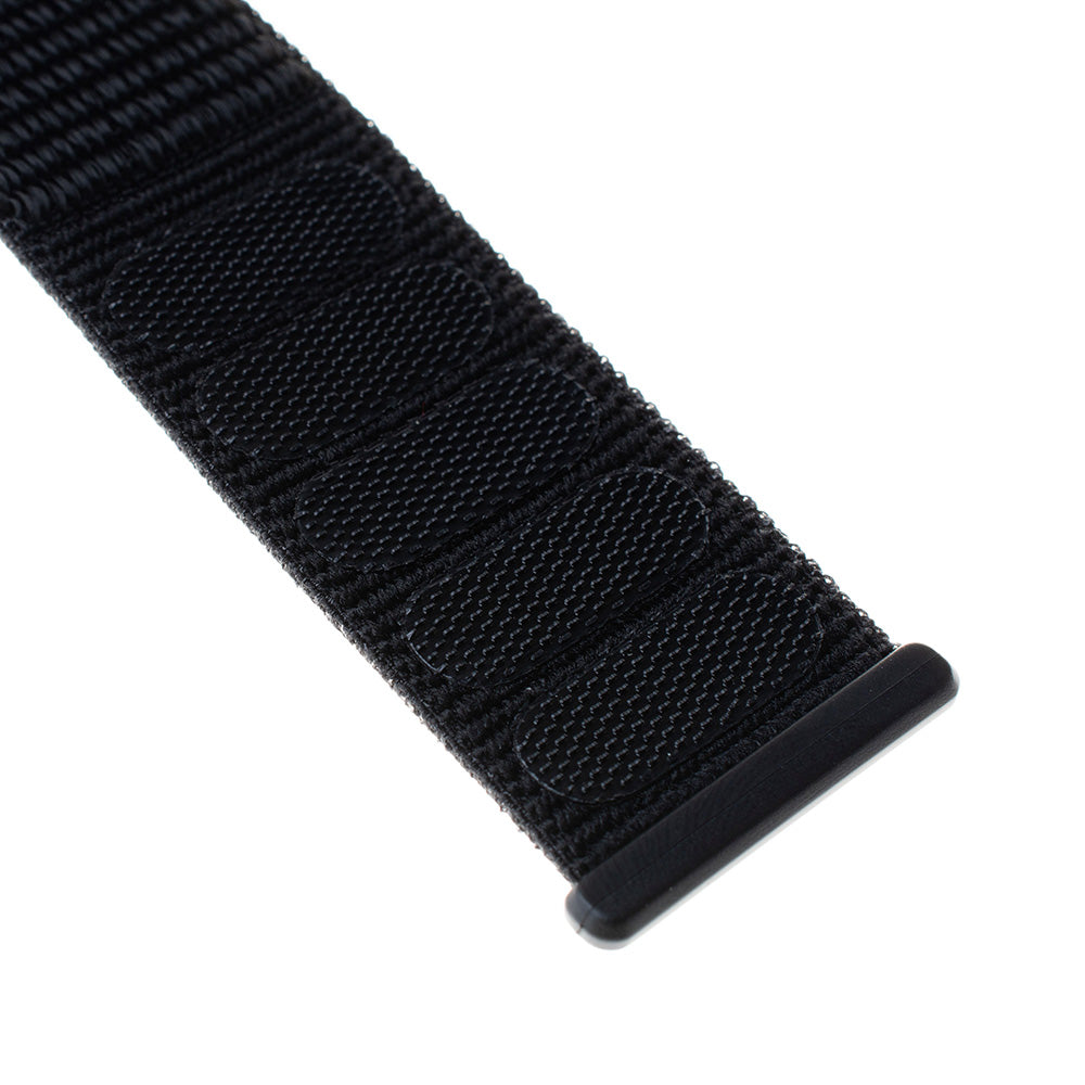 Fixed Nylon Strap for Apple Watch 49mm / 46mm / 45mm / 44mm / 42mm Series, Black