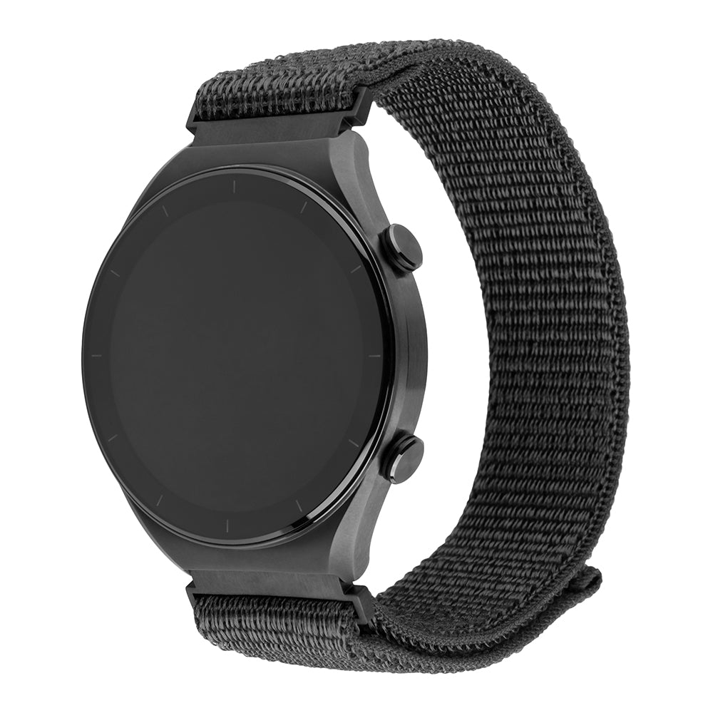 Каишка Fixed Nylon Sporty за Huawei Watch / Xiaomi Watch Series, 22mm, Тъмно сива