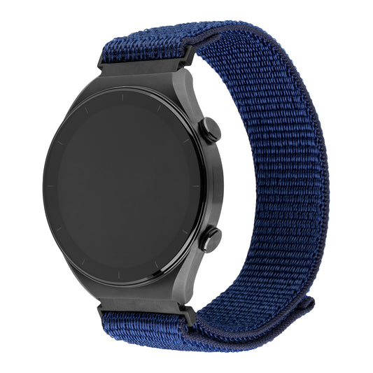Каишка Fixed Nylon Sporty за Samsung Galaxy Watch / Huawei Watch Series, 20mm, Тъмносиня