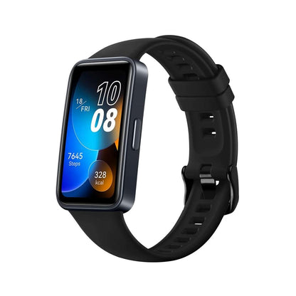 Каишка Fixed Silicone за Huawei Band 10 / 9 / 8, Черна