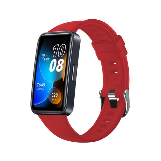 Каишка Fixed Silicone за Huawei Band 10 / 9 / 8, Червена