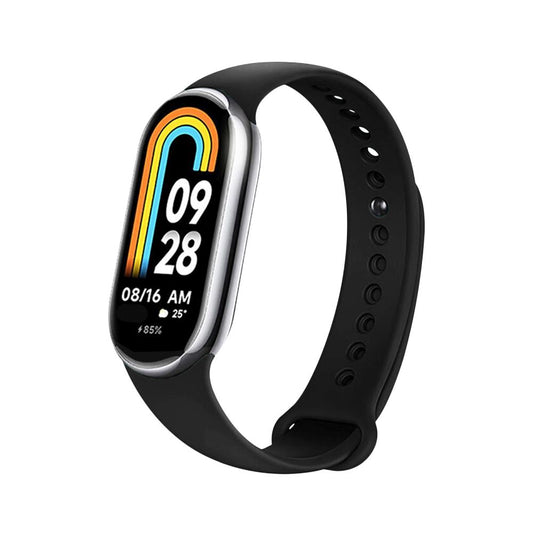 Каишка Fixed Silicone за Xiaomi Smart Band 9 / 8, Черна
