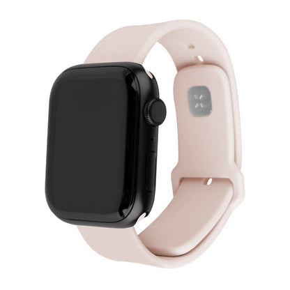 Каишка Fixed Silicone Sporty за Apple Watch 42mm / 41mm / 40mm / 38mm Series, Розова