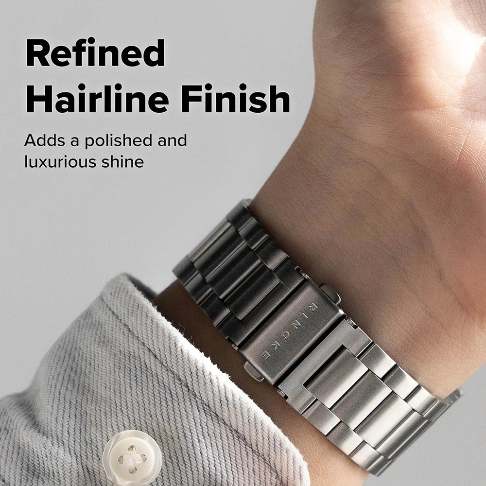 Каишка Ringke Metal One Air за Apple Watch 49mm / 46mm / 45mm / 44mm Series, Сребриста