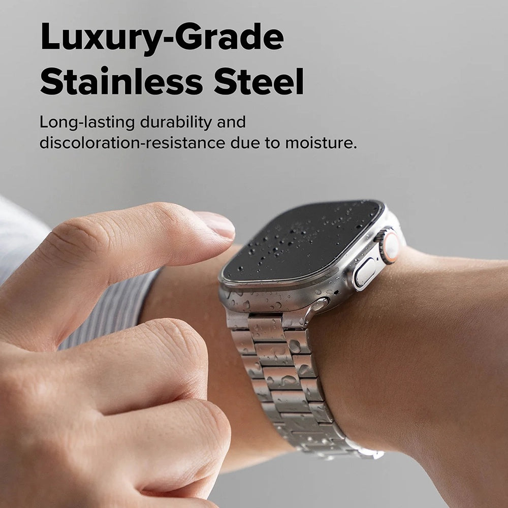 Каишка Ringke Metal One Air за Apple Watch 49mm / 46mm / 45mm / 44mm Series, Сребриста