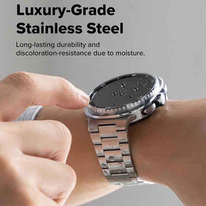 Каишка Ringke Metal One Air за Samsung Galaxy Watch8 / Watch8 Classic Series, Сребриста