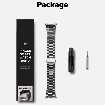 Каишка Ringke Metal One Air за Samsung Galaxy Watch8 / Watch8 Classic Series, Сребриста