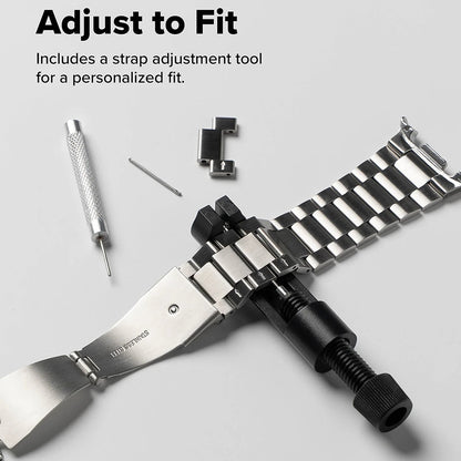 Каишка Ringke Metal One Air за Samsung Galaxy Watch8 / Watch8 Classic Series, Сребриста