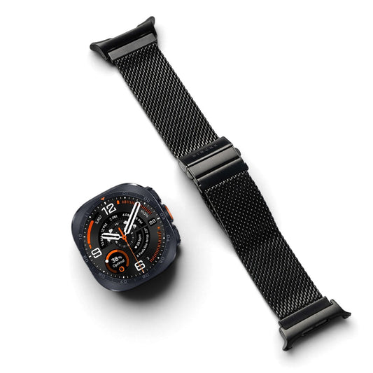 Каишка Ringke Metal One Mesh за Samsung Galaxy Watch Ultra2, черна
