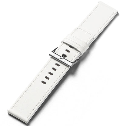 Ringke One Basic Bold Strap for Fossil Watch / Mobvoi Watch / Suunto Watch Series, 24mm, White