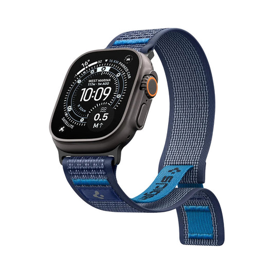 Каишка Spigen Athlex Air 2 за Apple Watch 49mm / 46mm / 45mm / 44mm Series, тъмносиня AMP10608
