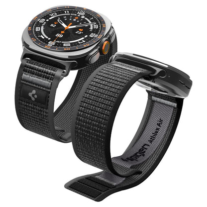 Каишка Spigen Athlex Air за Samsung Galaxy Watch Ultra Series, Черно Сиво AMP11614