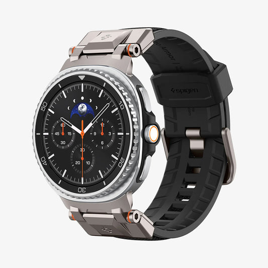 Каишка Spigen DuraPro Armor за Samsung Galaxy Watch9 / Watch8 / Watch8 Classic Series, Сива AMP10118