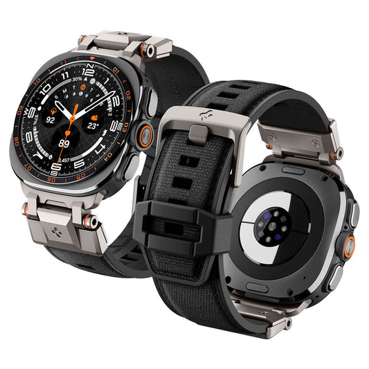 Каишка Spigen DuraPro Armor за Samsung Galaxy Watch Ultra Series, Черна AMP11615