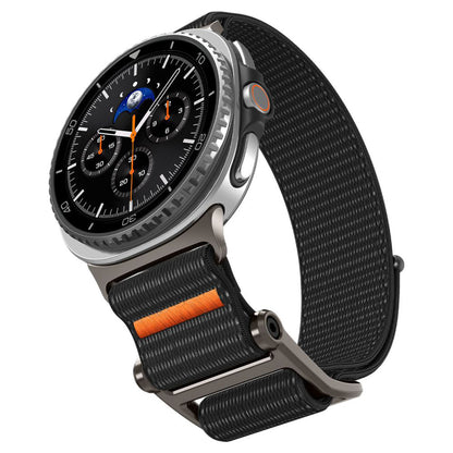Каишка Spigen DuraPro Flex за Samsung Galaxy Watch8 / Watch8 Classic Series, Черна