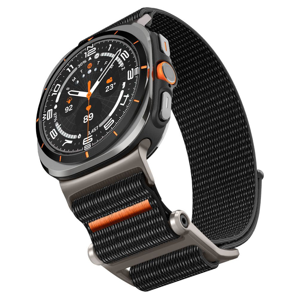 Каишка Spigen DuraPro Flex за Samsung Galaxy Watch Ultra, Черна