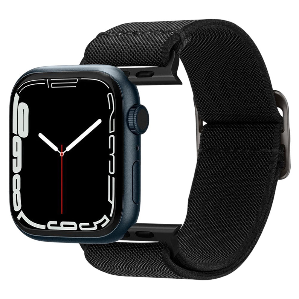 Каишка Spigen Lite Fit за Apple Watch 42mm / 41mm / 40mm Series, Черна AMP02290