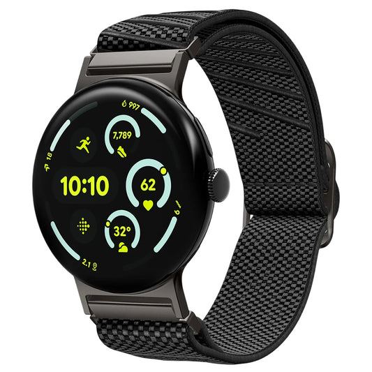 Каишка Spigen Lite Fit X за Google Pixel Watch 4 41mm / Watch 3 41mm / Watch 2 / Watch, Черна AMP11420