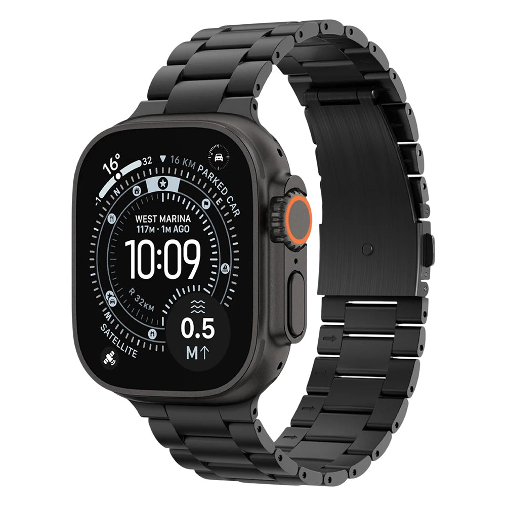 Каишка Spigen Modern Fit за Apple Watch 49mm / 46mm / 45mm / 44mm / 42mm Series, Черна AMP11577