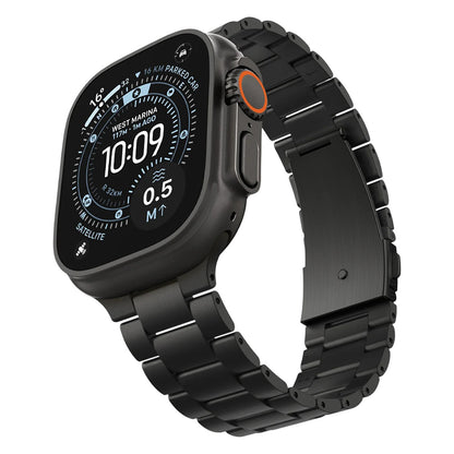 Каишка Spigen Modern Fit за Apple Watch 49mm / 46mm / 45mm / 44mm / 42mm Series, Черна AMP11577