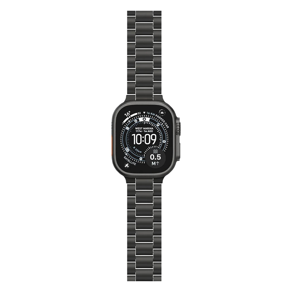 Каишка Spigen Modern Fit за Apple Watch 49mm / 46mm / 45mm / 44mm / 42mm Series, Черна AMP11577