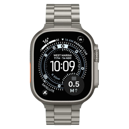 Каишка Spigen Modern Fit Titanium за Apple Watch 49mm / 46mm / 45mm / 44mm Series, сива AMP09105