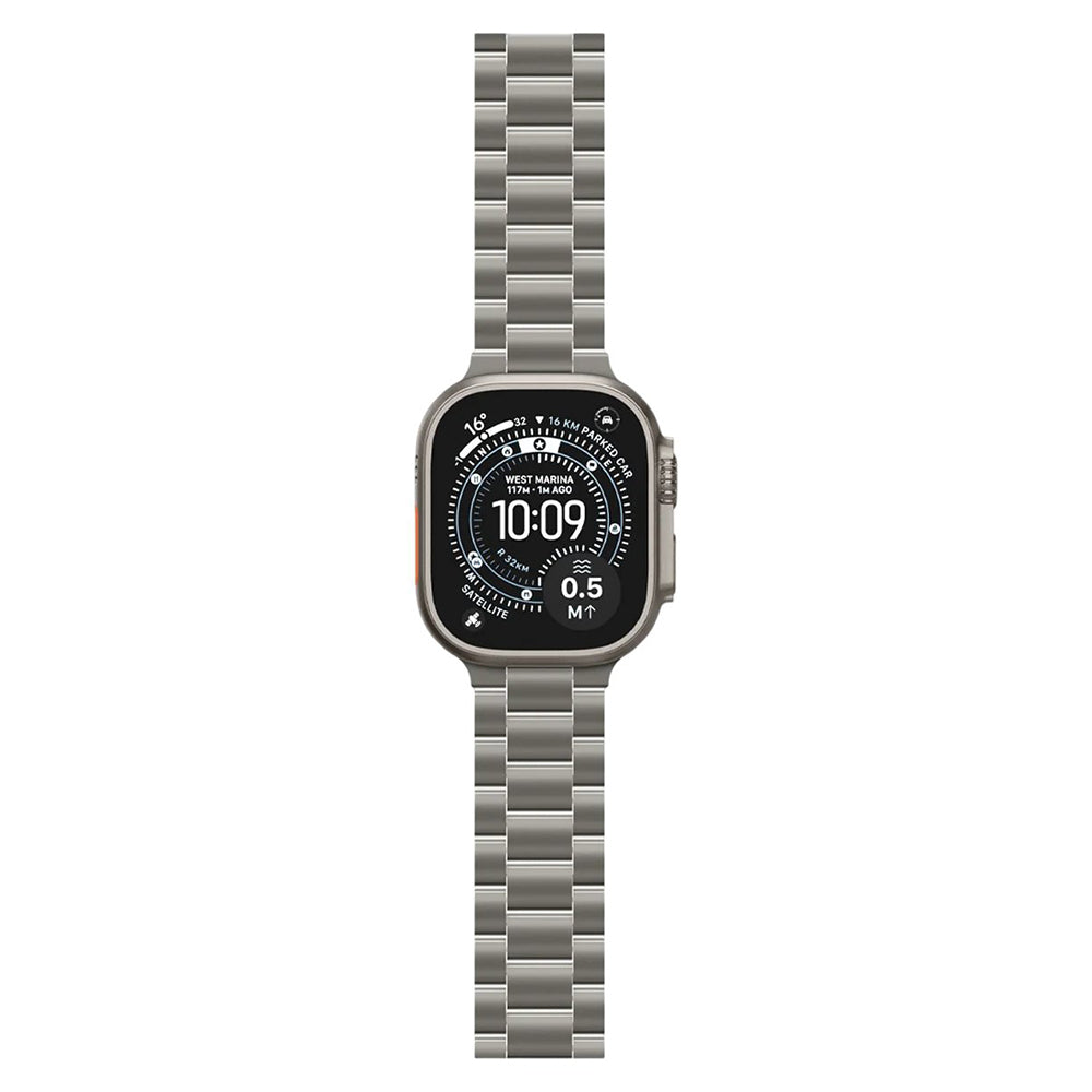 Каишка Spigen Modern Fit Titanium за Apple Watch 49mm / 46mm / 45mm / 44mm Series, сива AMP09105