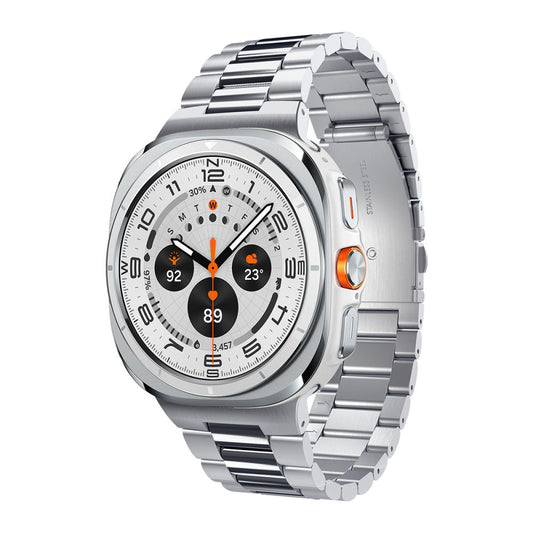 Каишка Spigen Modern Fit за Samsung Galaxy Watch Ultra Series, сребриста AMP08823