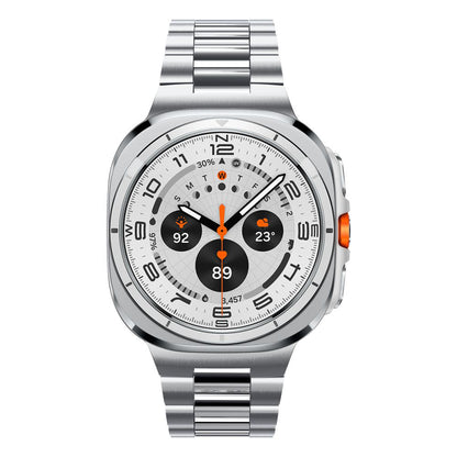 Каишка Spigen Modern Fit за Samsung Galaxy Watch Ultra Series, сребриста AMP08823