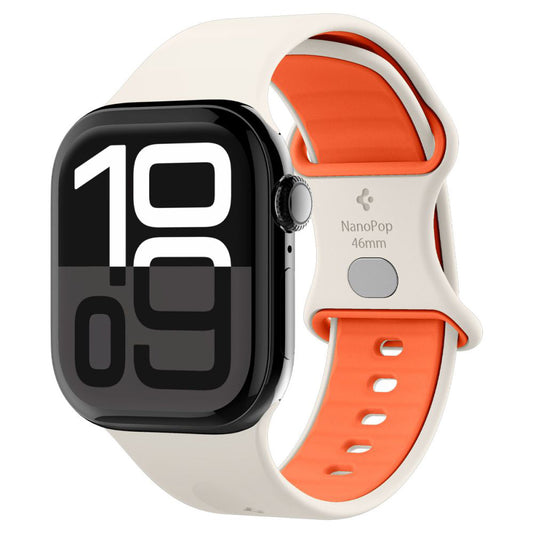 Каишка Spigen Nano Pop за Apple Watch 42mm / 41mm / 40mm / 38mm Series, Бежов