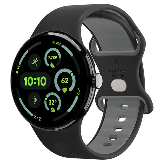 Каишка Spigen Nano Pop за Google Pixel Watch 41mm Series, Черна AMP09486