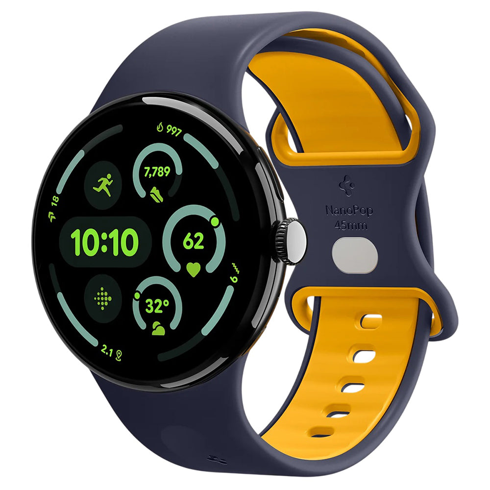 Каишка Spigen Nano Pop за Google Pixel Watch 45mm Series, Тъмносин AMP09490