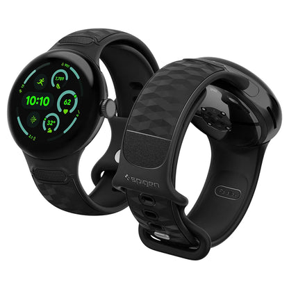 Каишка Spigen Parallax за Google Pixel Watch 45mm Series, Матирана Черна AMP10192