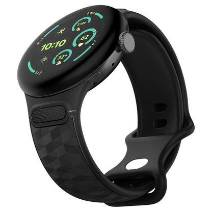 Каишка Spigen Parallax за Google Pixel Watch 45mm Series, Матирана Черна AMP10192
