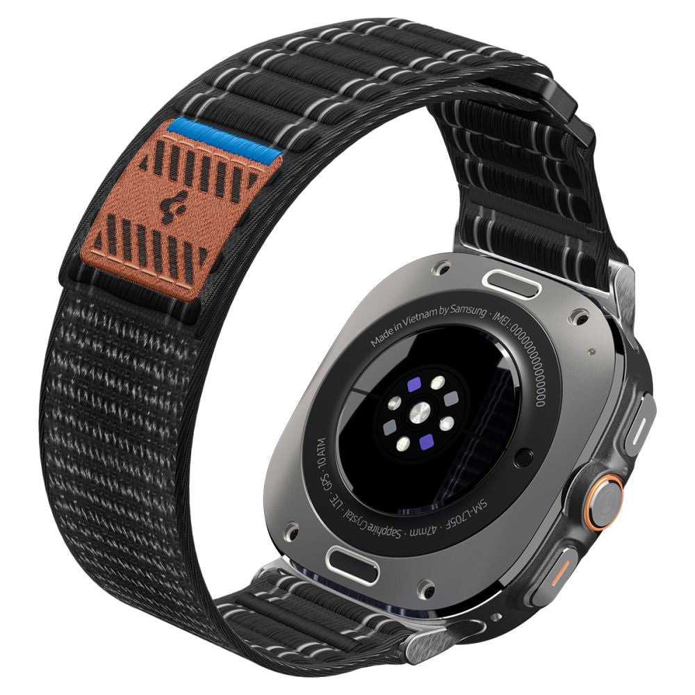 Каишка Spigen WBF0 за Samsung Galaxy Watch Ultra, Черна AMP10146