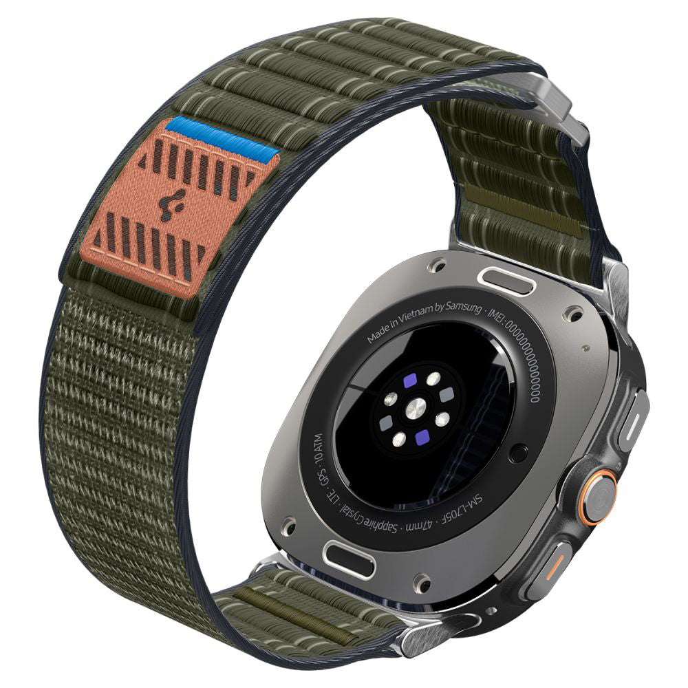 Каишка Spigen WBF0 за Samsung Galaxy Watch Ultra, Зелена