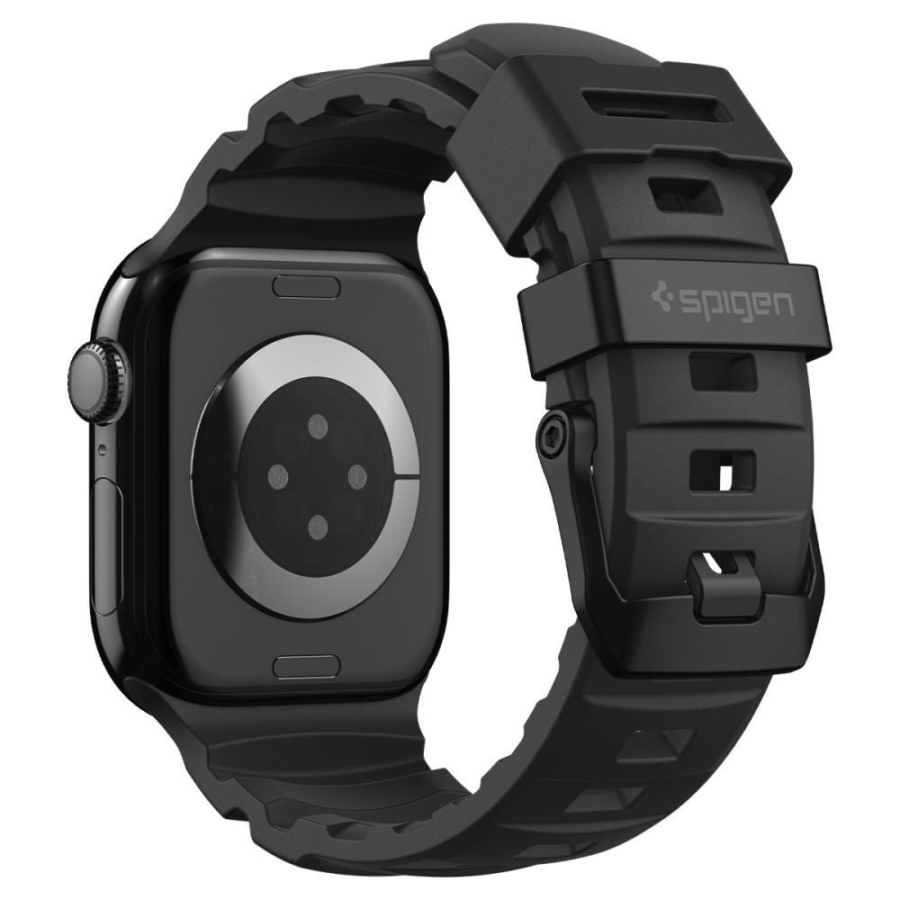 Каишка Spigen WBS2 за Apple Watch 49mm / 46mm / 45mm / 44mm Series, Черна AMP10508