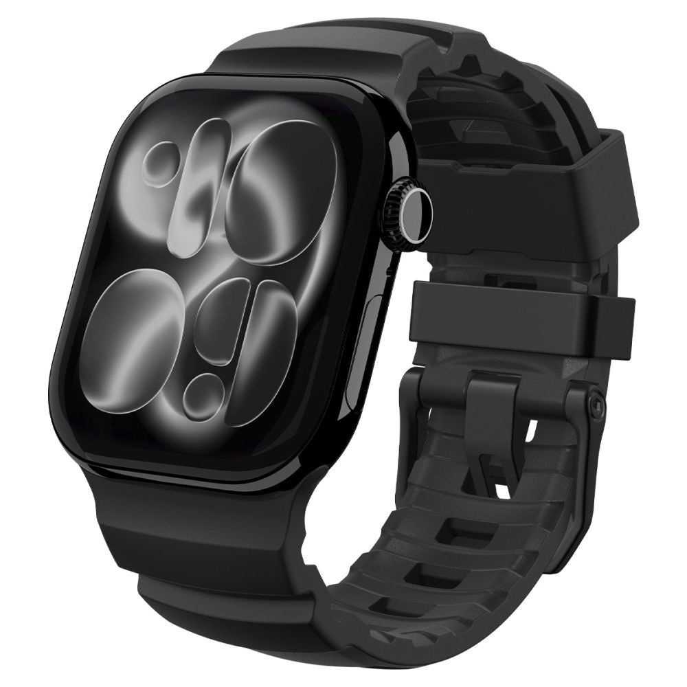 Каишка Spigen WBS2 за Apple Watch 49mm / 46mm / 45mm / 44mm Series, Черна AMP10508