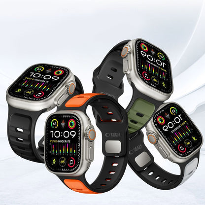 Каишка Tech-Protect Iconband Line за Apple Watch 49mm / 46mm / 45mm / 44mm Series, Черна