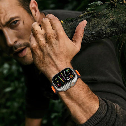 Каишка Tech-Protect Iconband Line за Apple Watch 49mm / 46mm / 45mm / 44mm Series, Черна