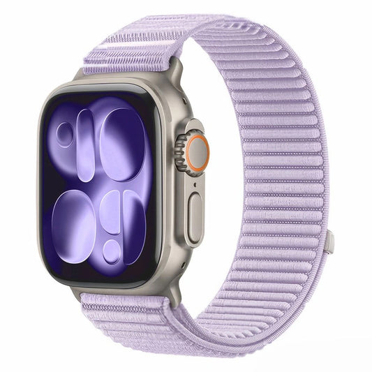 Каишка Tech-Protect NylonLoop за Apple Watch 49mm / 46mm / 45mm / 44mm Series, лилава
