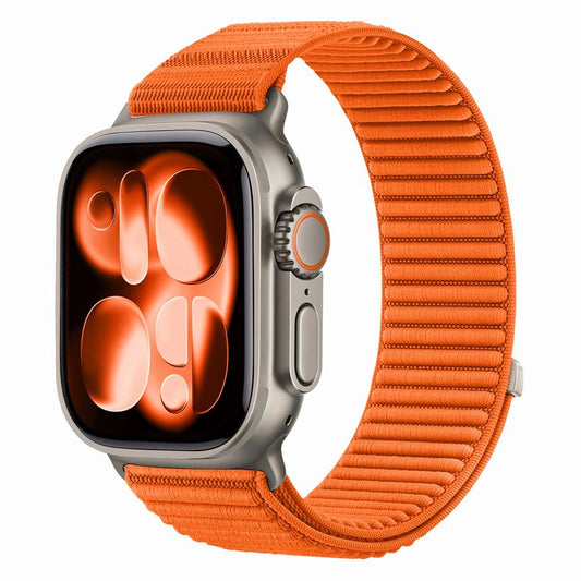 Каишка Tech-Protect NylonLoop за Apple Watch 49mm / 46mm / 45mm / 44mm Series, оранжева