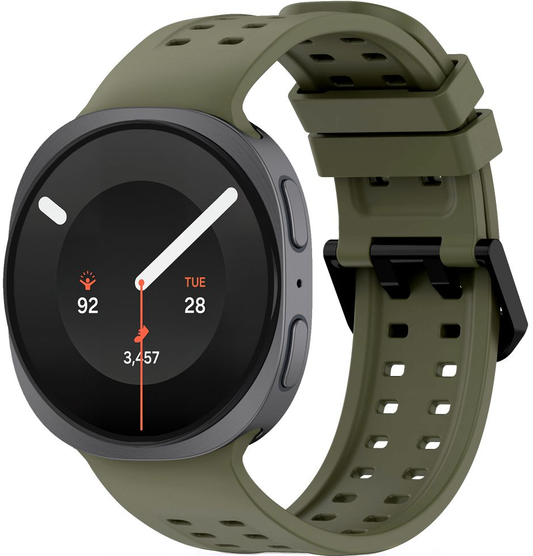 Каишка Tech-Protect Silicone Air за Samsung Galaxy Watch9 / Watch8 / Watch8 Classic Series, Зелена